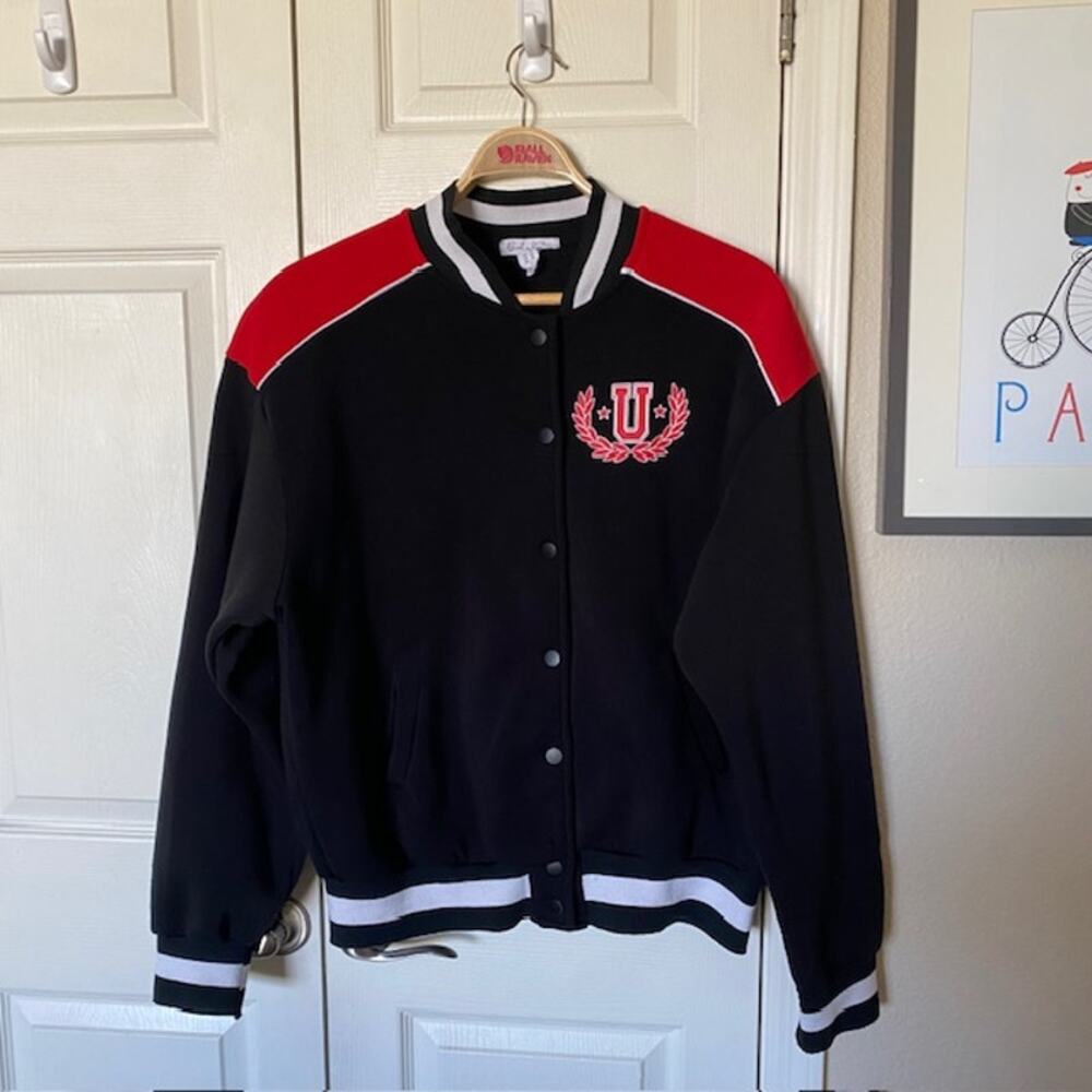 Birch & Stone Varsity Bomber Jacket Miami University‎ Team Spirit Men's Medium